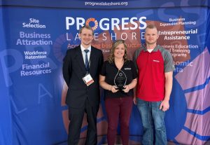 Seth Zipperer from CLA presented AMMO, Inc. with the Corporate Investment Award.