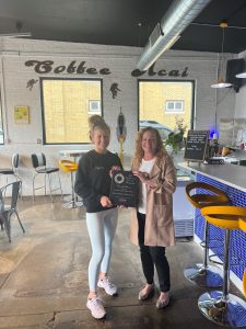 Jamie Zastrow from Progress Lakeshore presented Retro Eighth Coffee & Acai with Honorable Mention in Entrepreneurial Achievement.